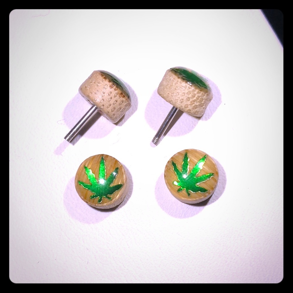 Natural Wood - Fake plugs